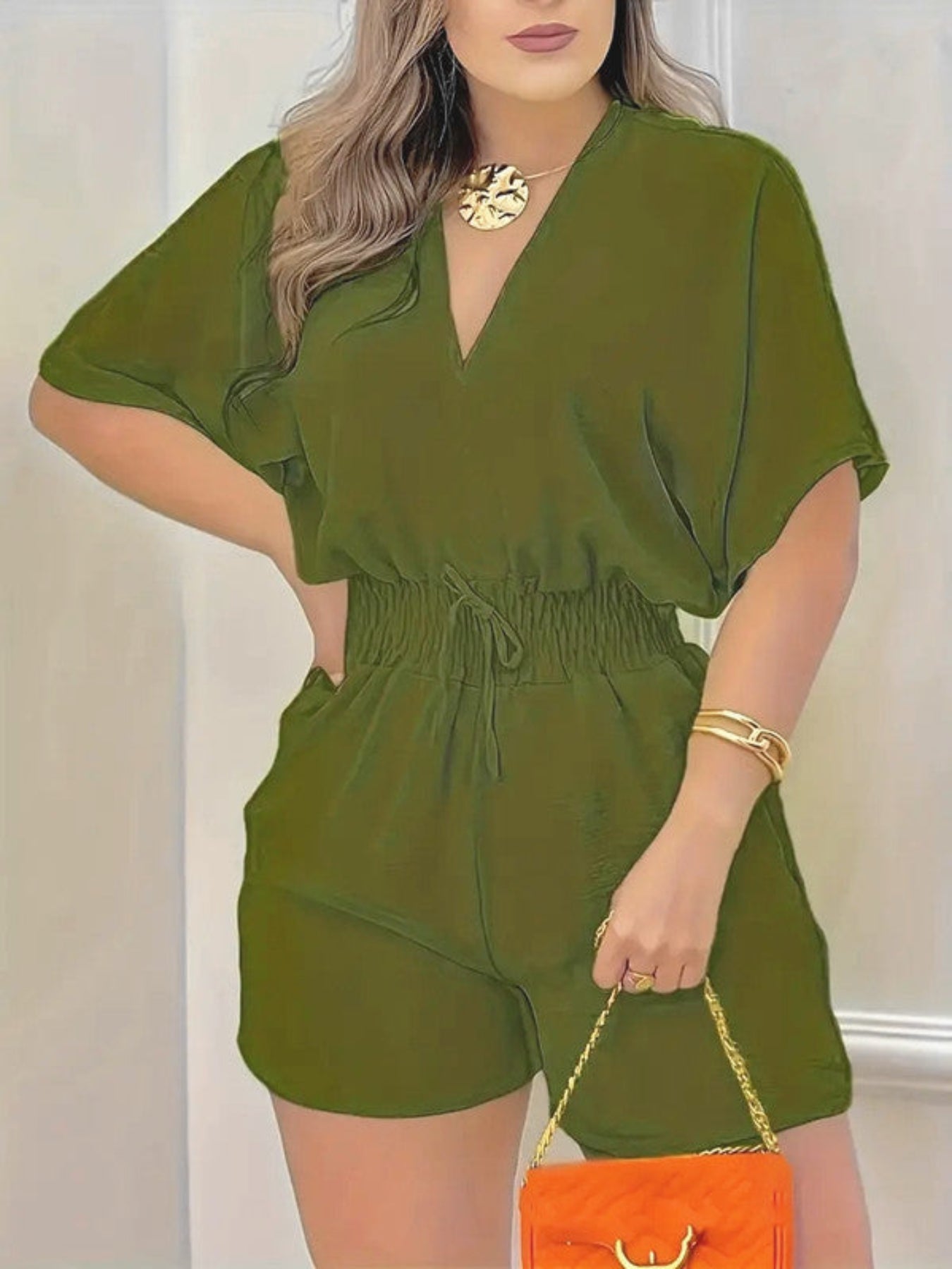 Vilora™  – Daily Summer Comfort  High-Waist Romper