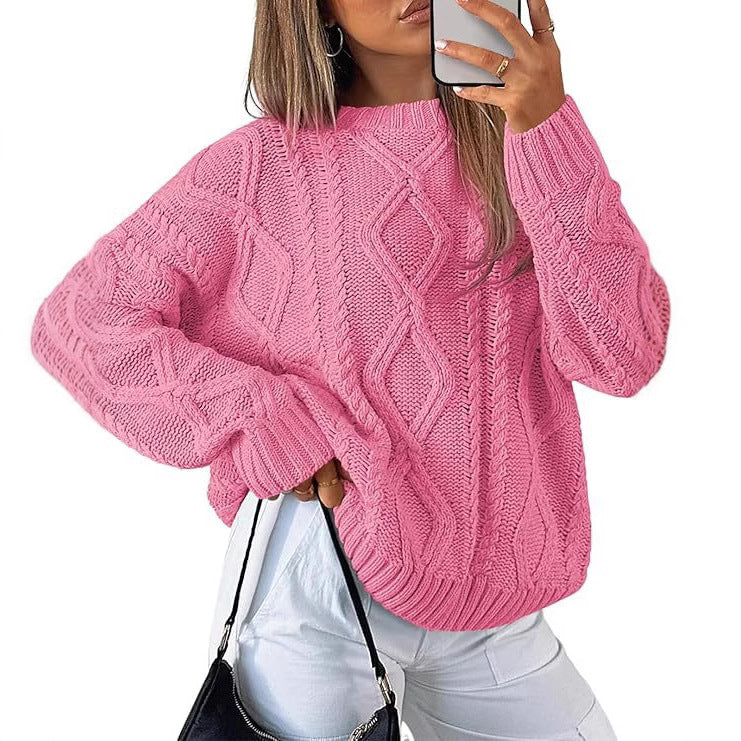Vilora™  - Oversized Long Sleeve Sweater