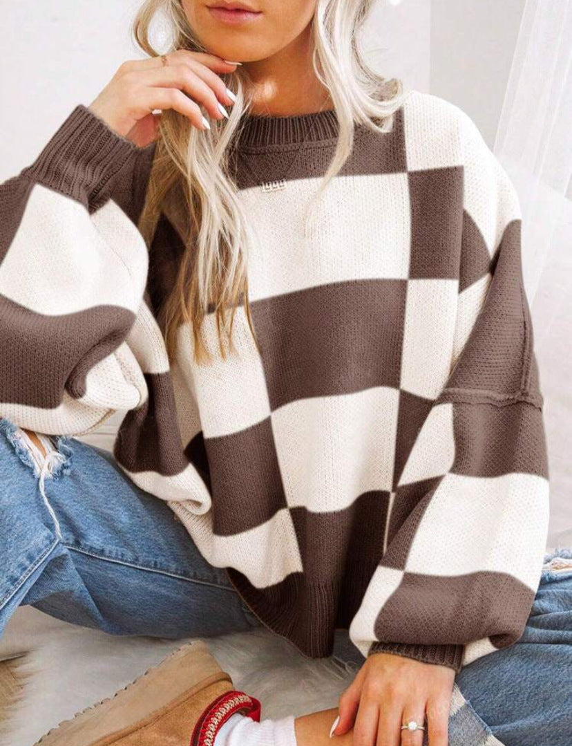 Vilora™  - Casual Long Sleeve Loose-Fit Sweater