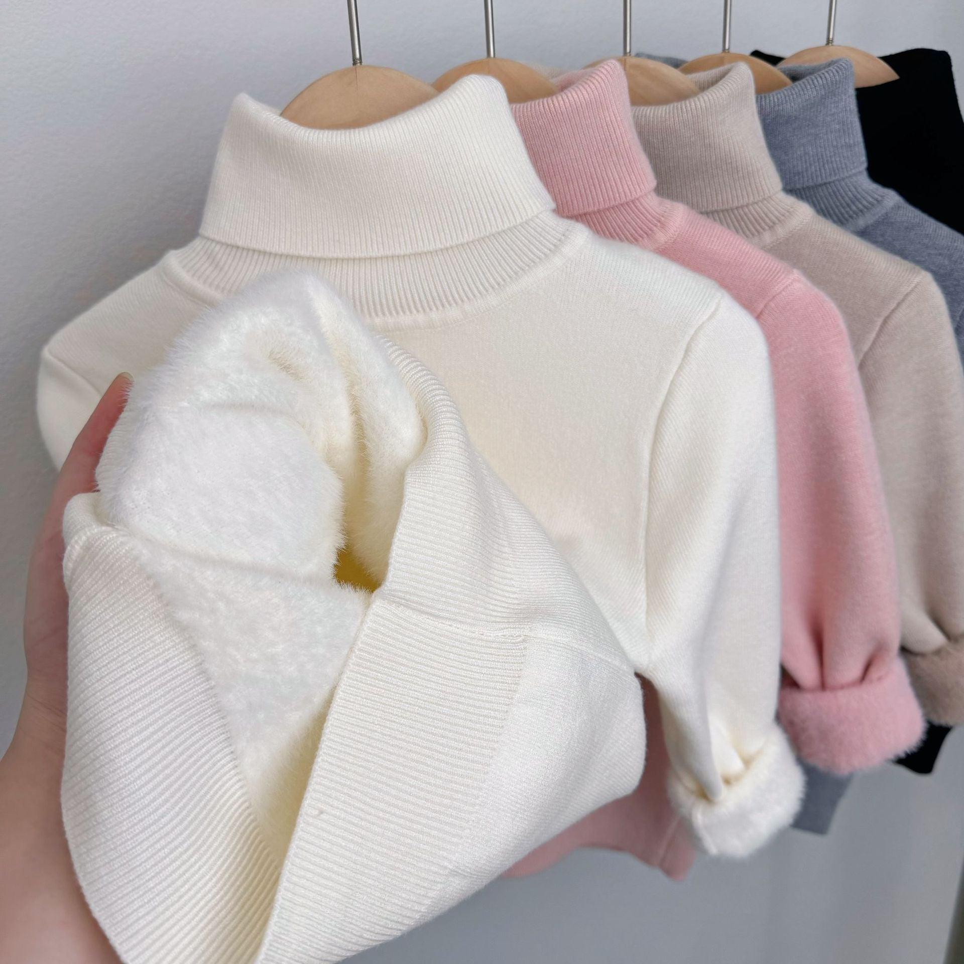 Vilora™  - Fleece-Lined Knit Sweater