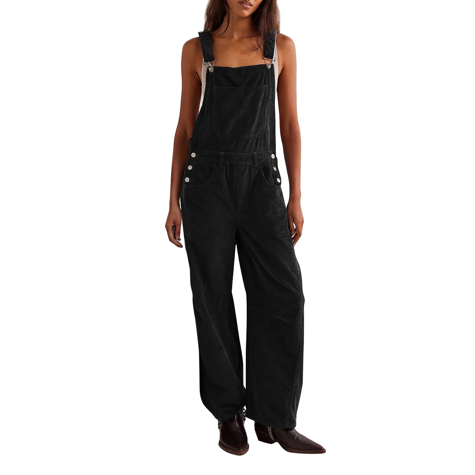 Vilora™  - Vintage Overalls Wide-Leg Adjustable Jumpsuit