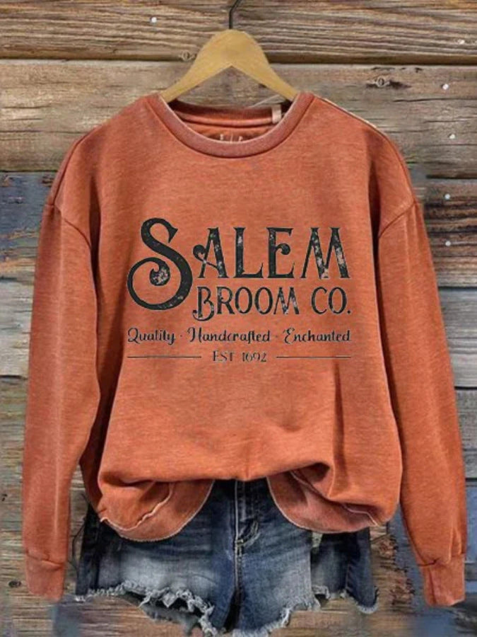Vilora™  - Casual Crewneck Drop Shoulder Sweatshirt