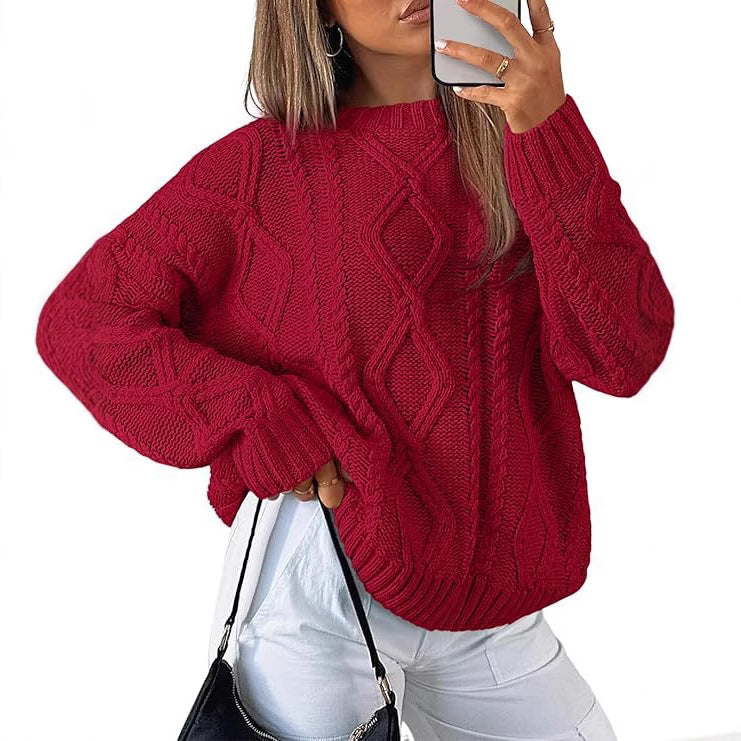 Vilora™  - Oversized Long Sleeve Sweater