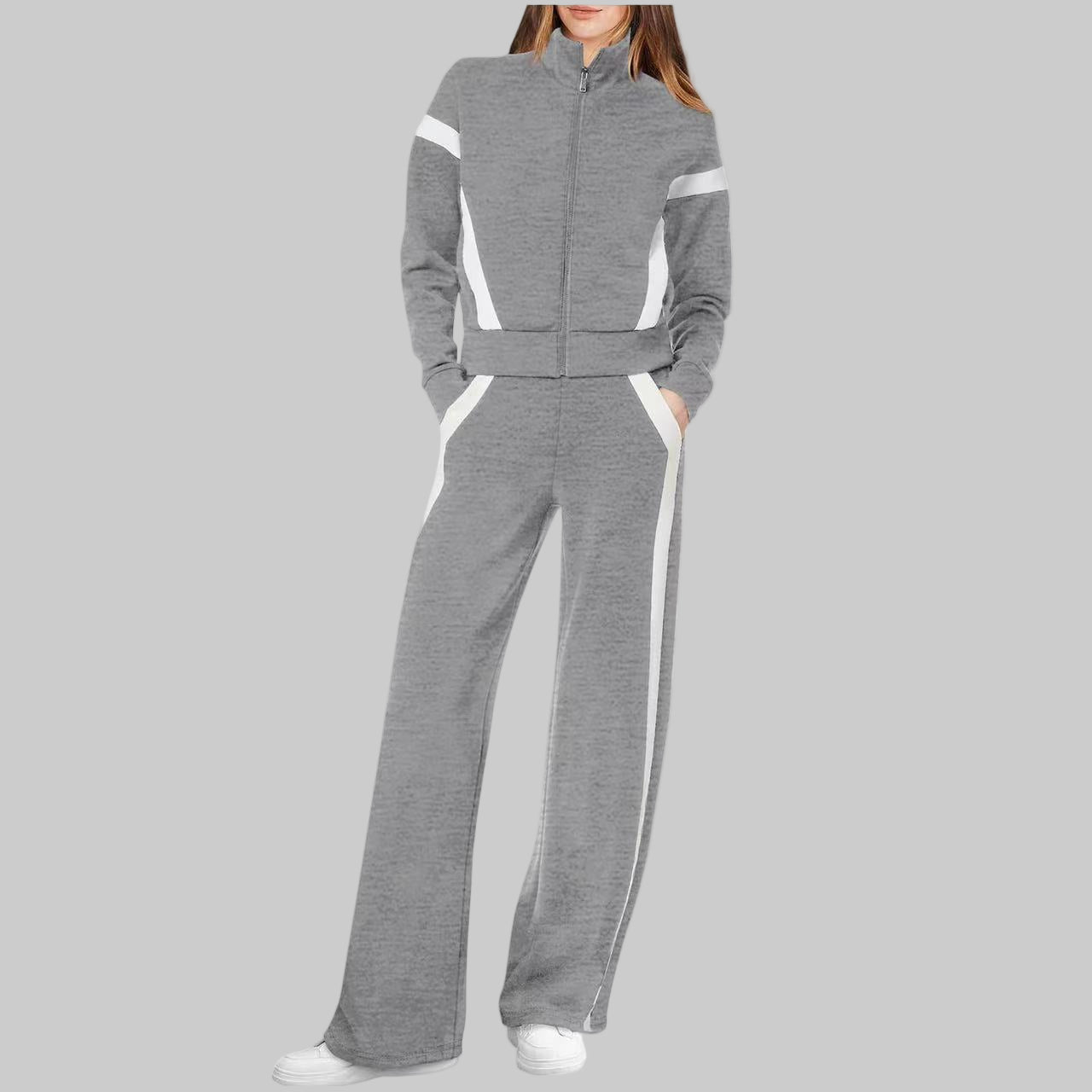 Vilora™  - Casual Long Sleeve Top and Sweatpants Set