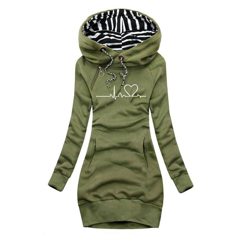 Vilora™  - Cosy Heartbeat Hoodie
