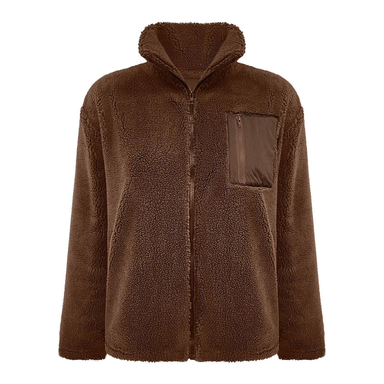 Vilora™ - Casual Full Zipper Long Sleeve Jacket