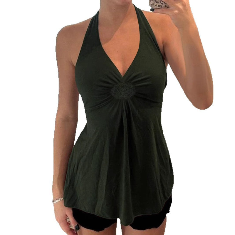 Vilora™ – Casual Basic Halter Tank Top