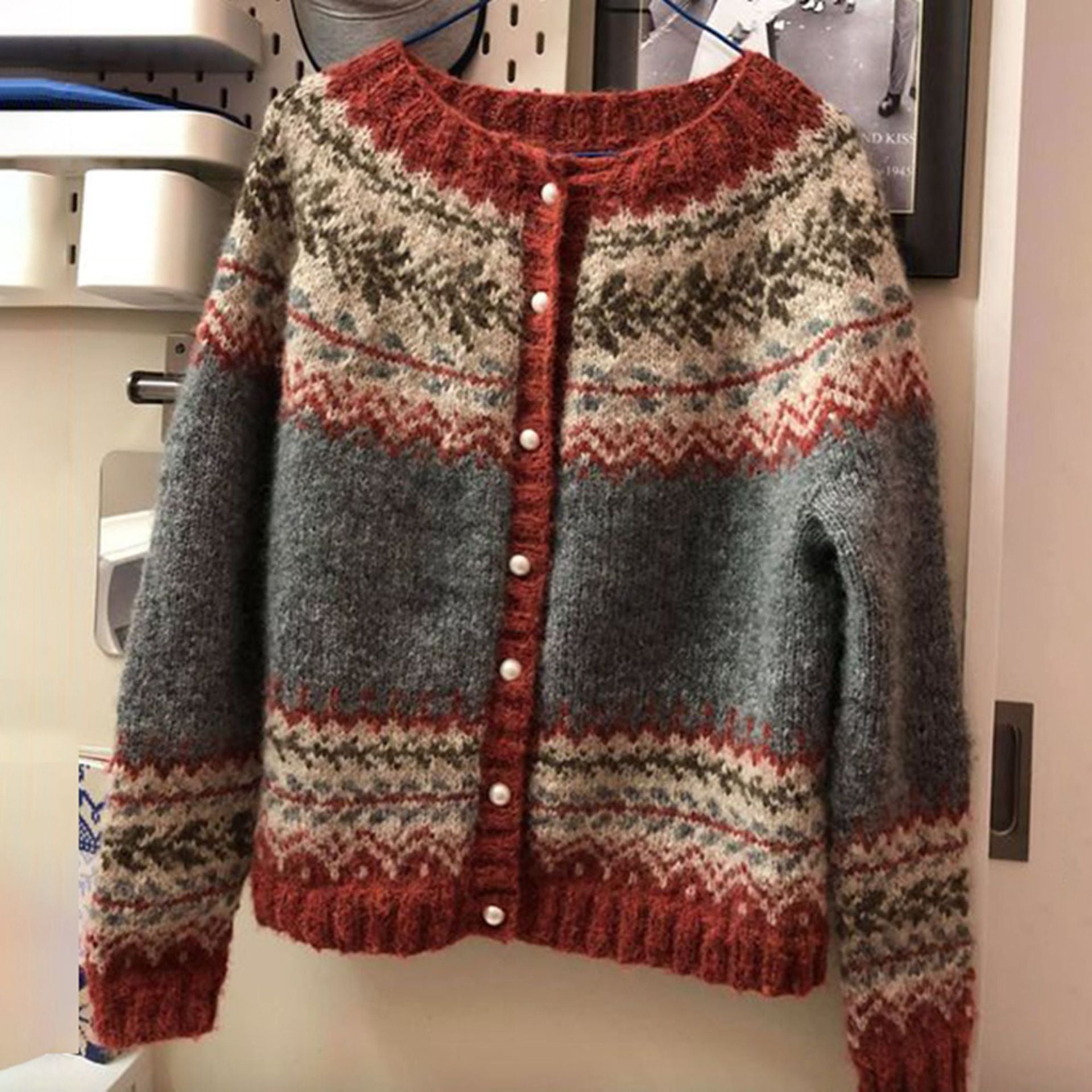 Vilora™  - Classic Nordic Cardigan
