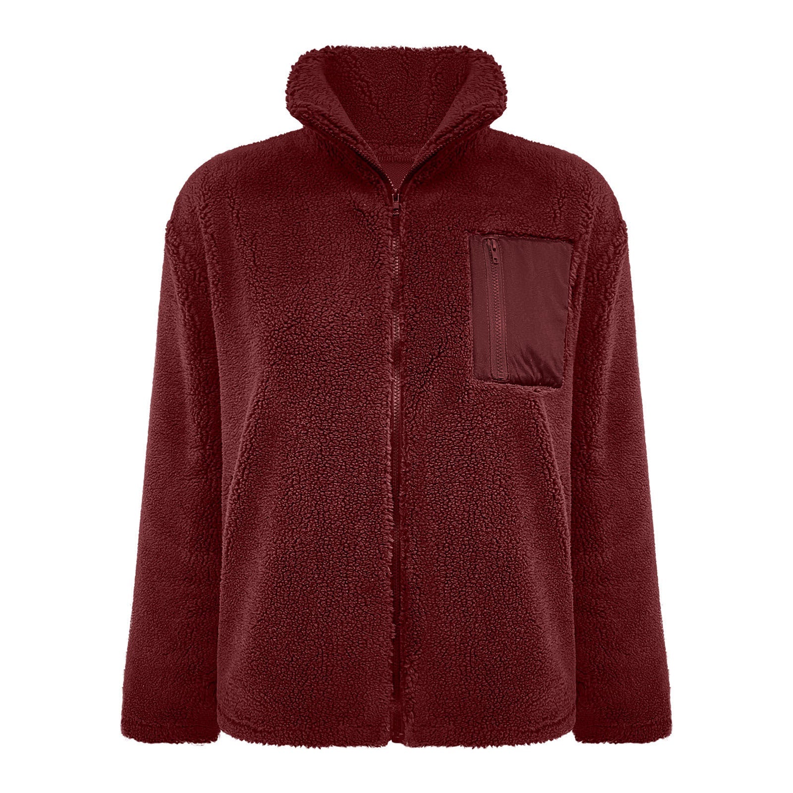 Vilora™ - Casual Full Zipper Long Sleeve Jacket