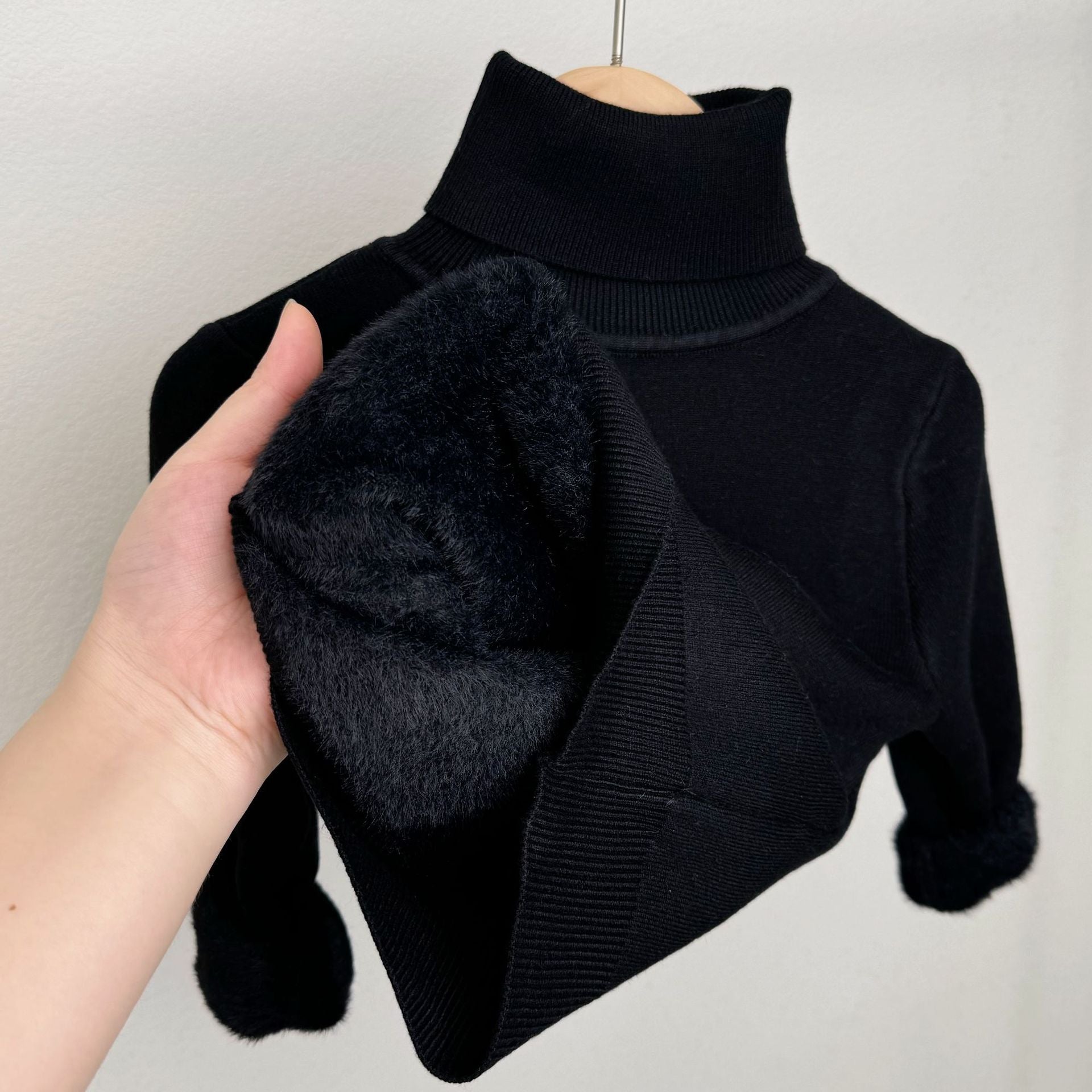 Vilora™  - Fleece-Lined Knit Sweater