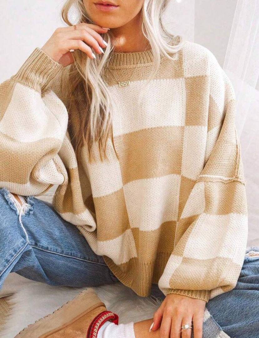 Vilora™  - Casual Long Sleeve Loose-Fit Sweater