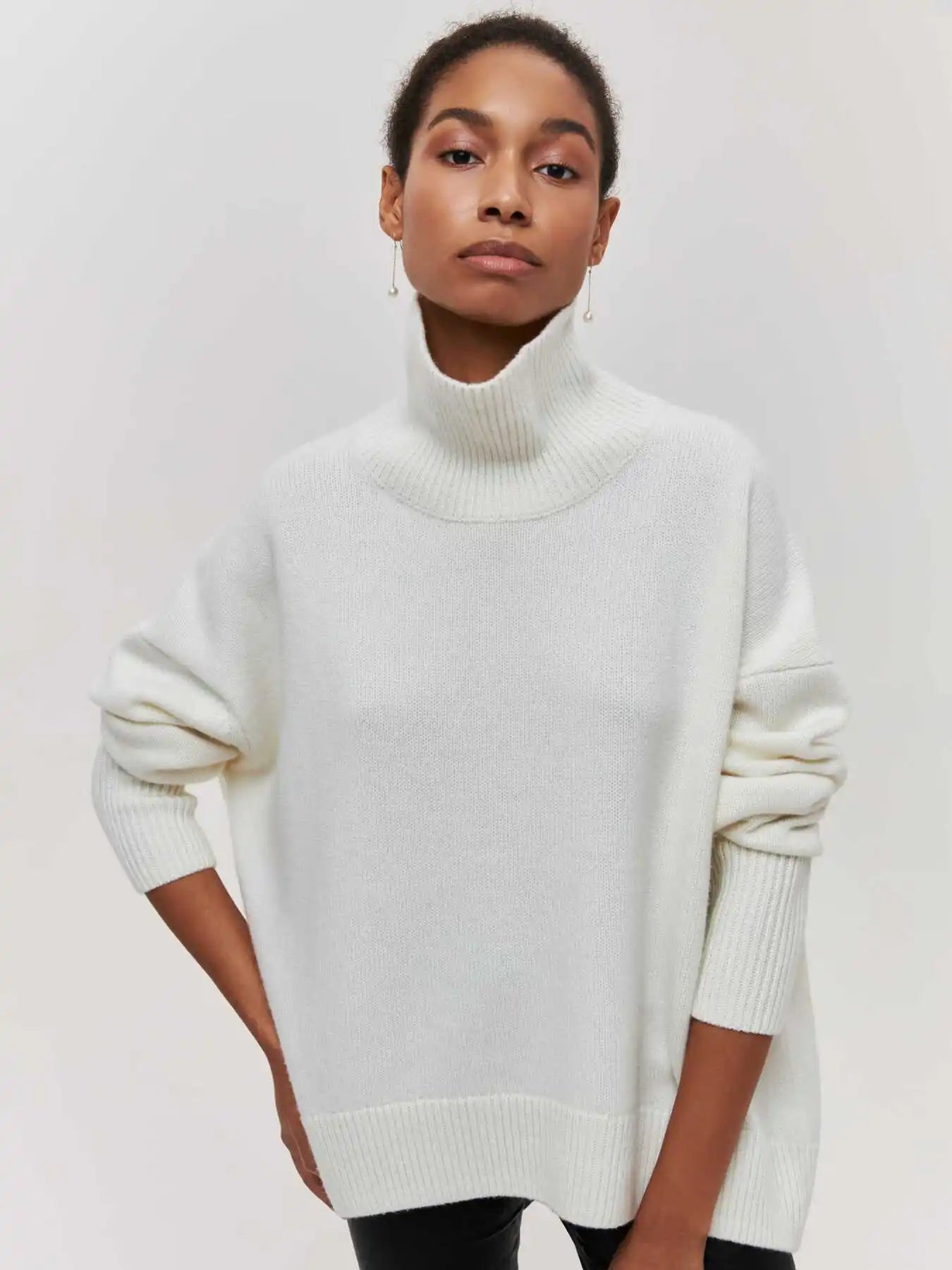 Vilora™  - Elegant Turtleneck Sweater