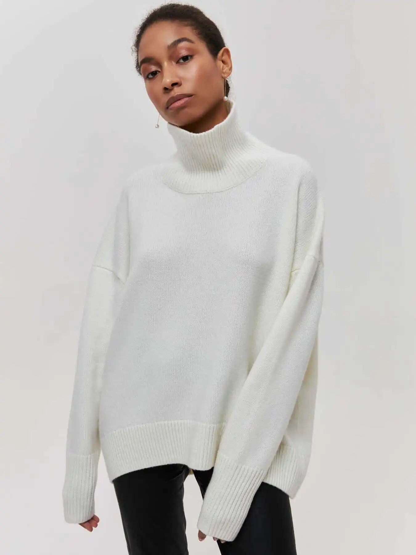 Vilora™  - Elegant Turtleneck Sweater