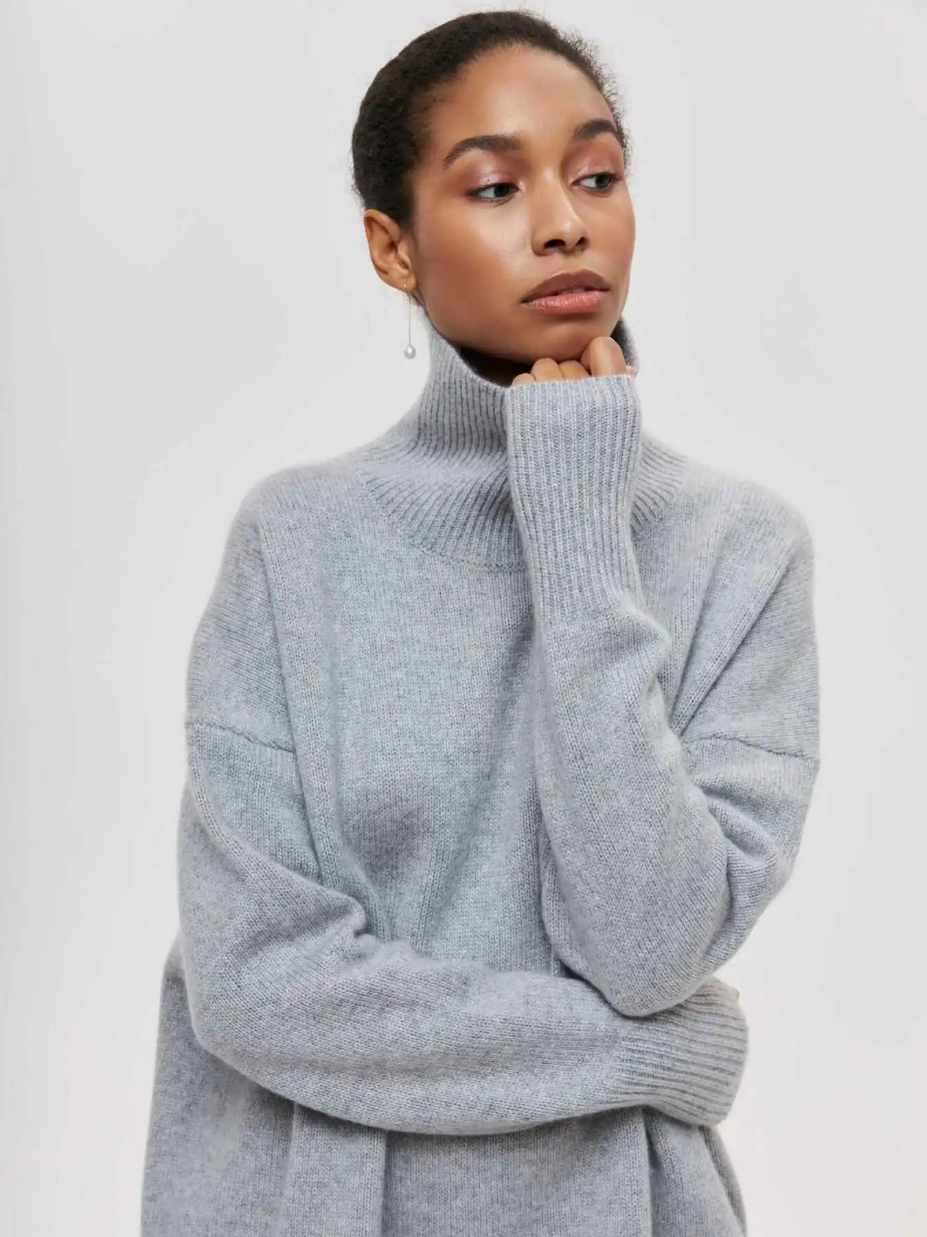 Vilora™  - Elegant Turtleneck Sweater