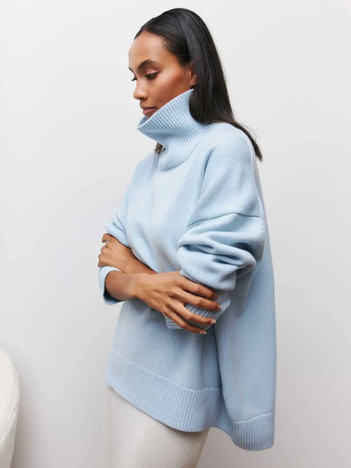 Vilora™  - Elegant Turtleneck Sweater