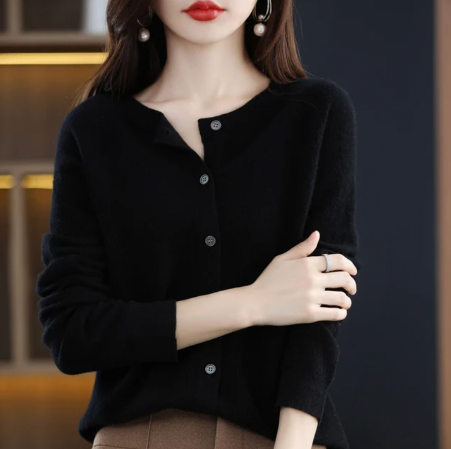 Vilora™  - Soft Button-Up Cardigan