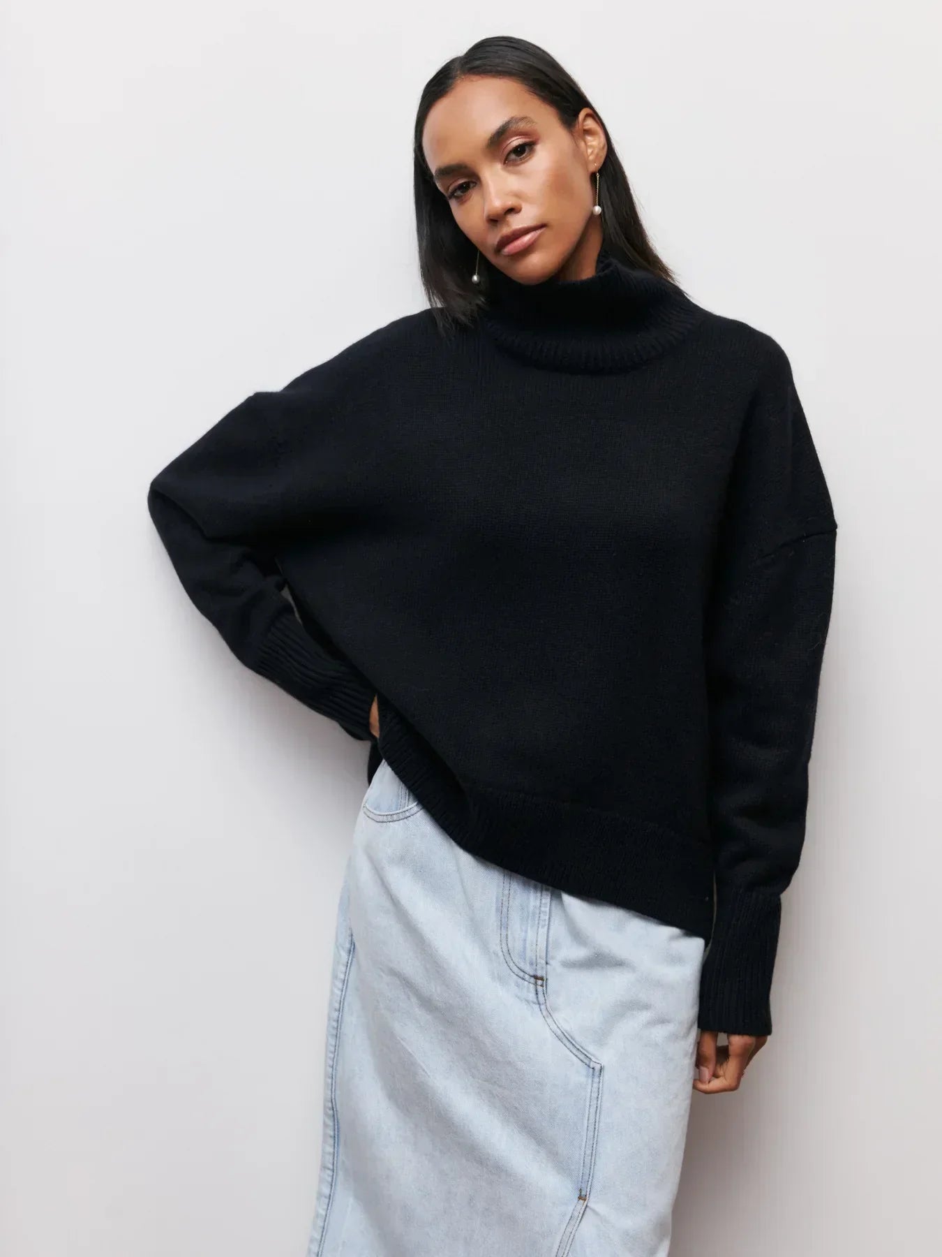 Vilora™  - Elegant Turtleneck Sweater