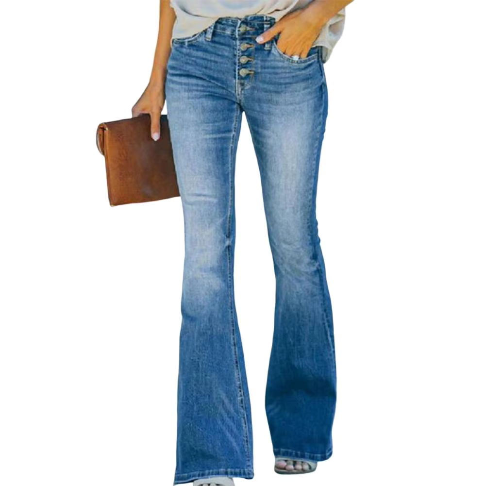 Vilora™  - Comfortable High Waist Vintage Flared Jeans