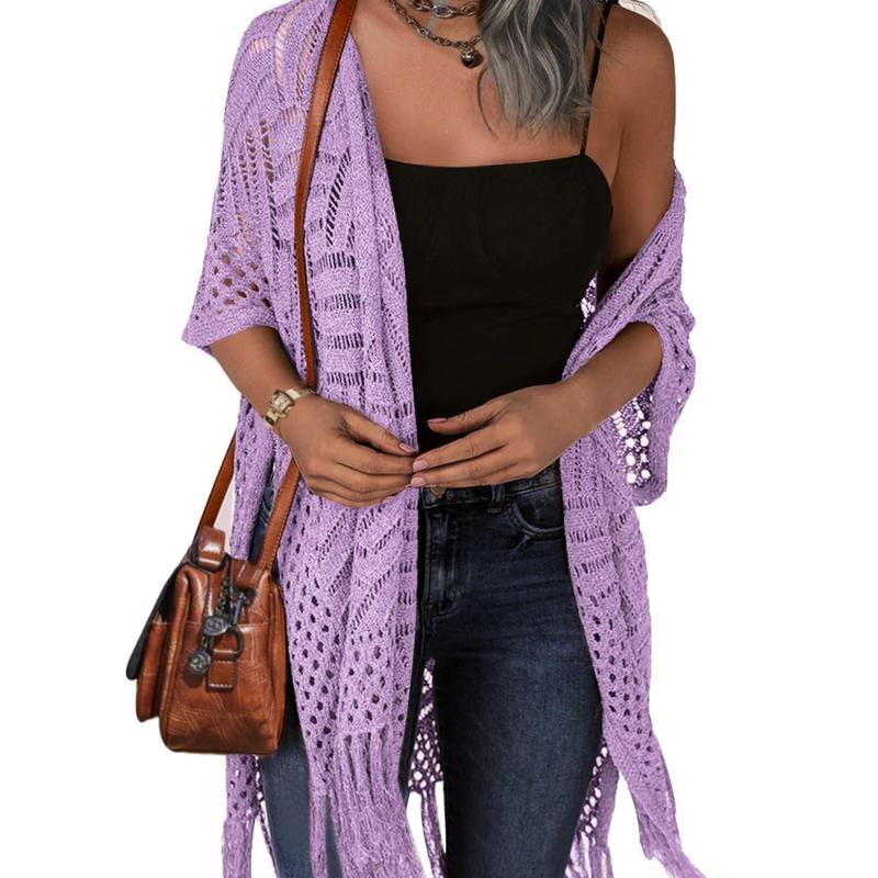 Vilora™  – Comfy Summer Hollow Tassel Outwear
