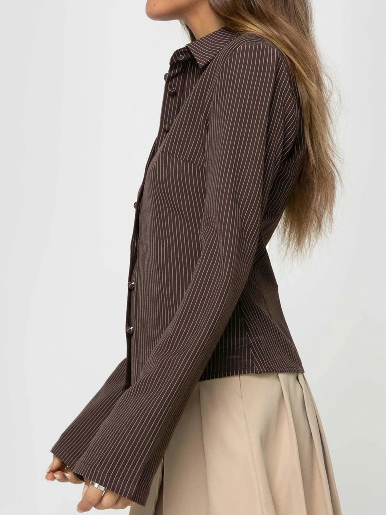 Vilora™  - Stylish Button-Up Top