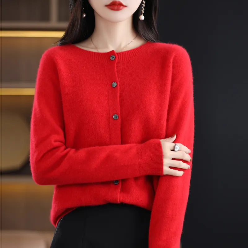 Vilora™  - Soft Button-Up Cardigan