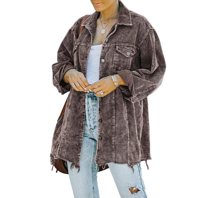 Vilora™ - Vintage Loose Oversized Button Down Jacket