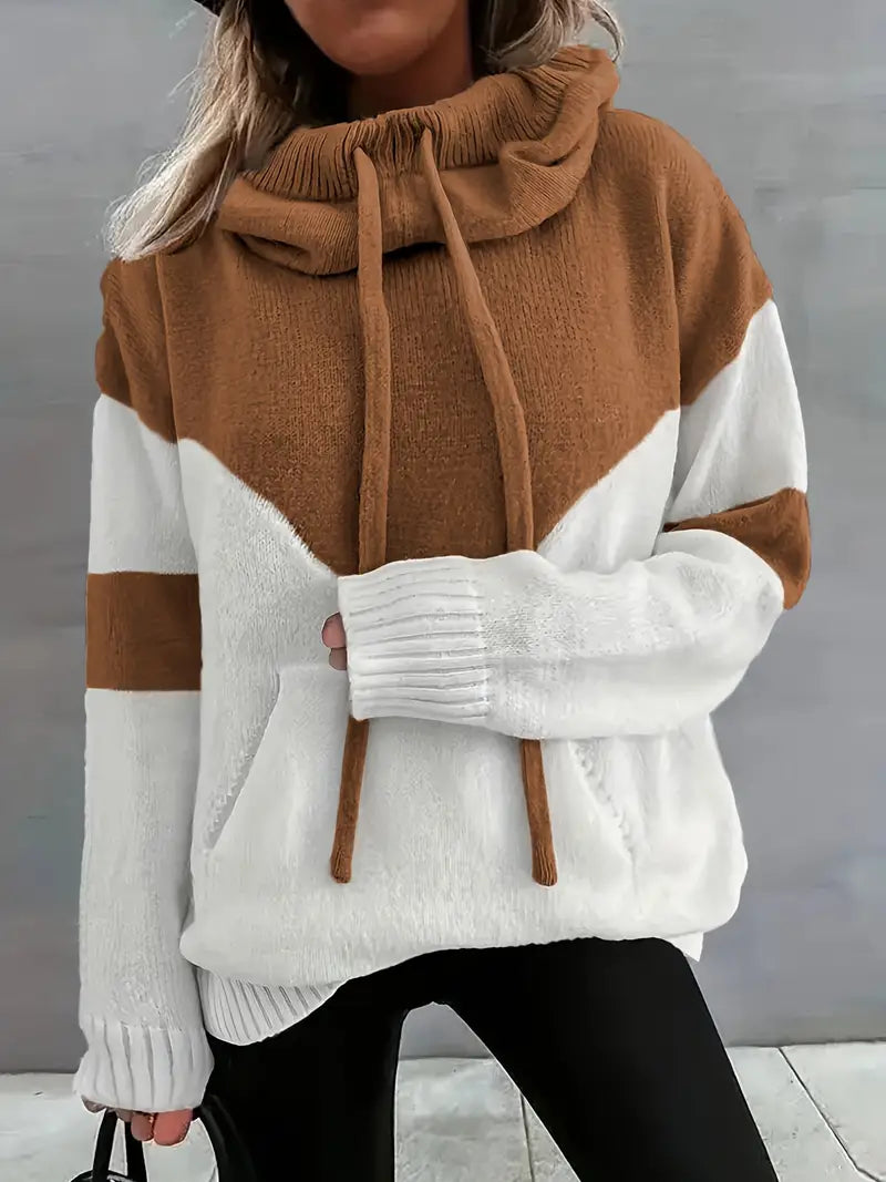 Vilora™  - Dual-Tone Cosy Hoodie