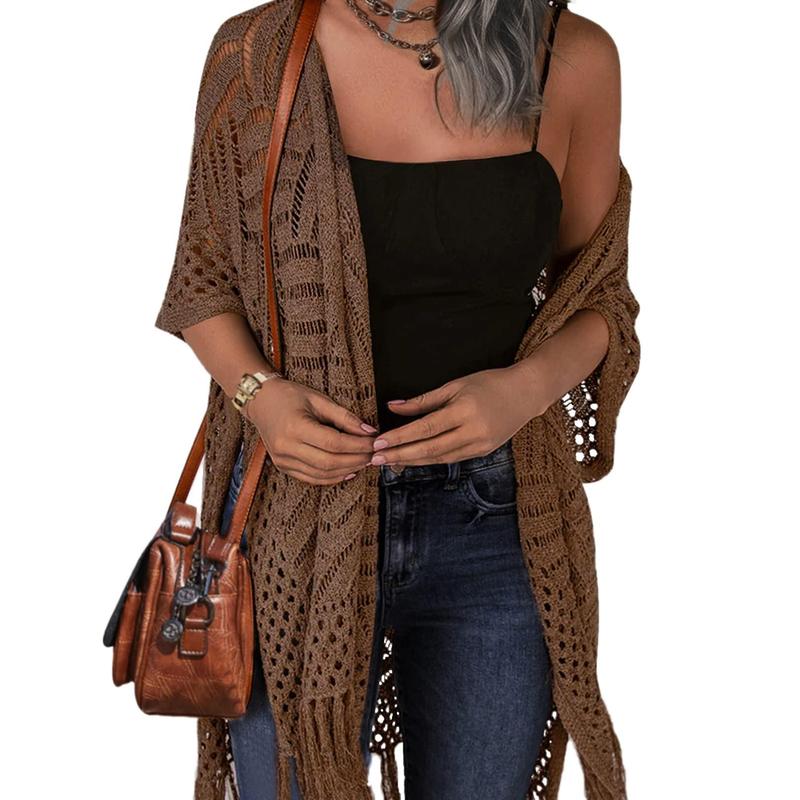 Vilora™  – Comfy Summer Hollow Tassel Outwear