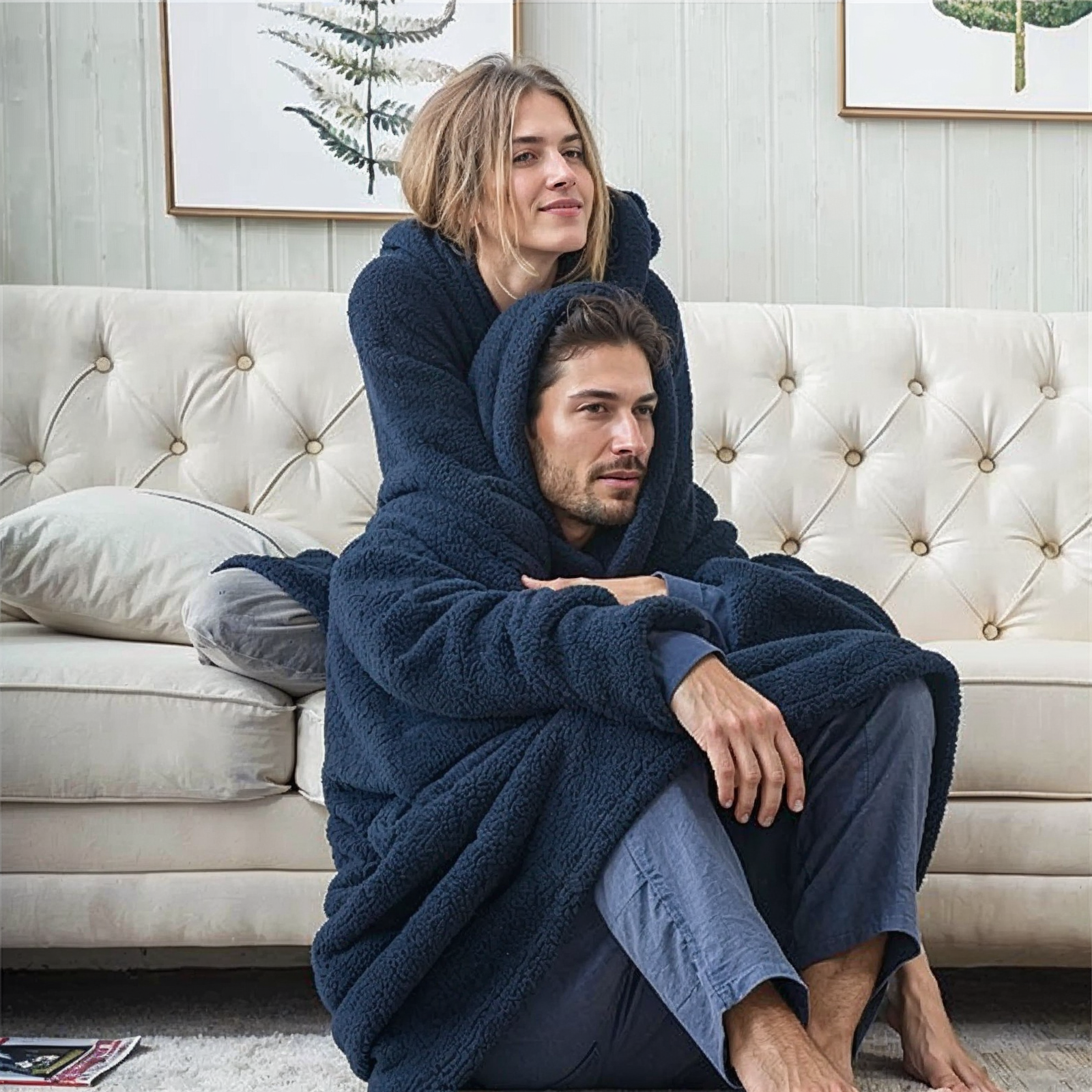 Vilora™ - Fleece-Lined Oversized Hoodie