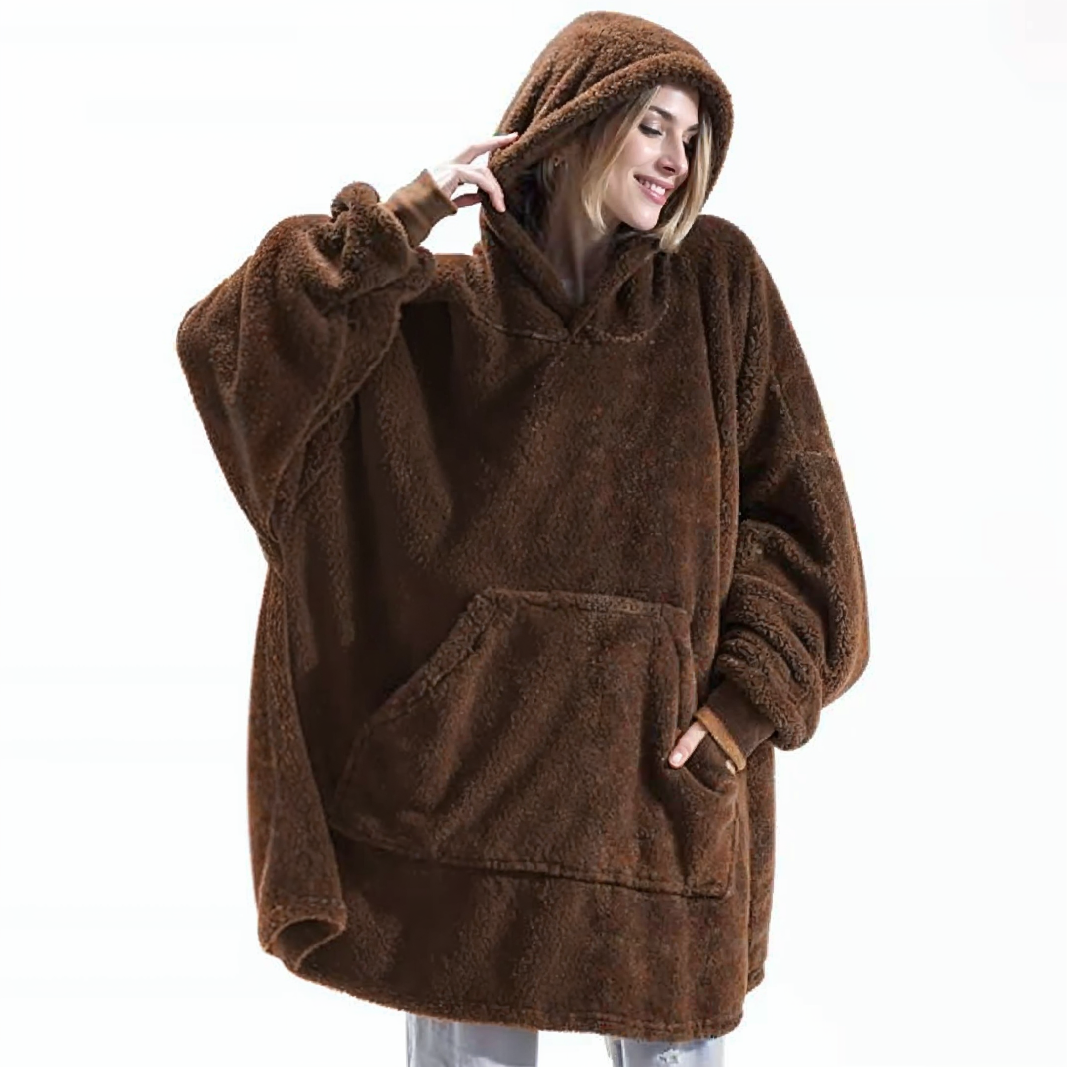Vilora™ - Fleece-Lined Oversized Hoodie